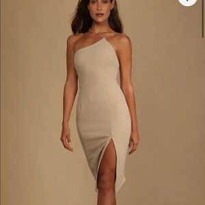 lulus midi dress -worn once !